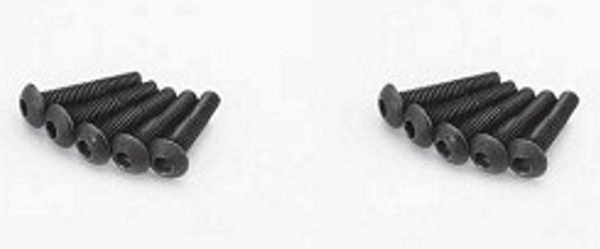Kyosho 1-S13018H Button Screw (Hex / M3x18 / 10pieces) Inferno MP9 Inferno MP9e - PowerHobby