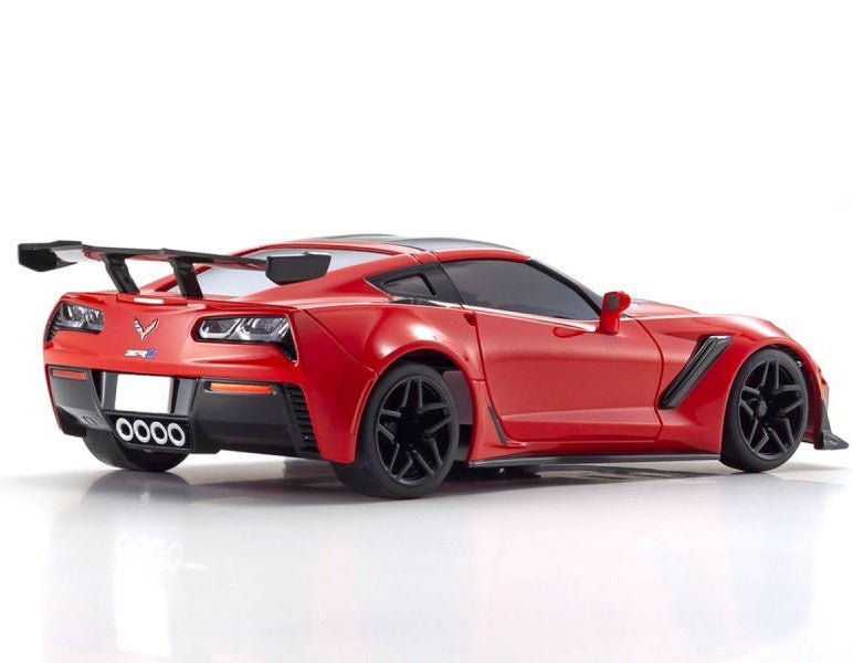 Kyosho Mini-Z RWD Series Readyset Chevrolet Corvette ZR1 Torch Red - PowerHobby