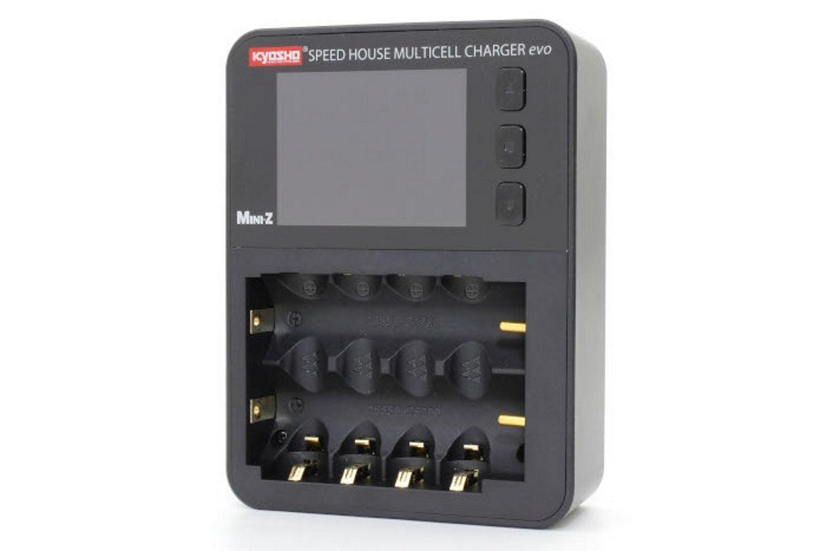 Kyosho 72012 SPEED HOUSE MULTICELL Mini-Z Battery CHARGER EVO - PowerHobby