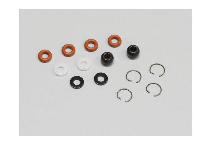 Kyosho IFW140-05 3.5mm Shock Rebuild Kit (2) Inferno MP9 / ST-R - PowerHobby