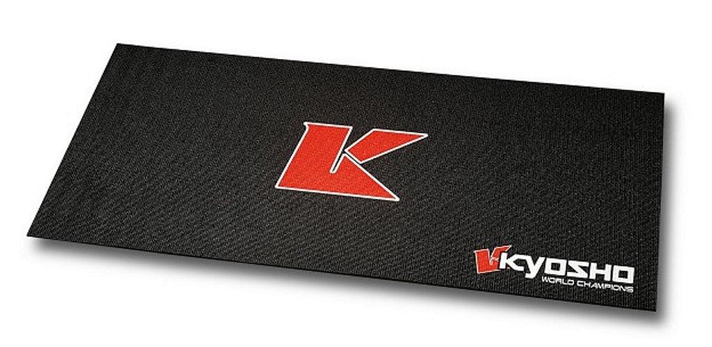 Kyosho KA30005BK Big K 2.0 Black Pit Mat 2x4FT - PowerHobby