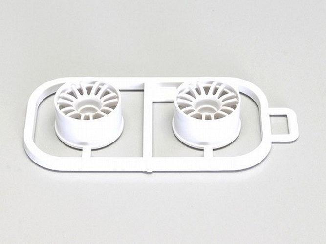 Kyosho MZH131W-W1 Multi Wheel II W/Offset 1.0 (White /RE30 /2pieces) Mini-Z - PowerHobby