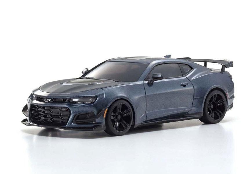 Kyosho ASC Chevrolet Camaro ZL1 1LE Shadow Gray Metallic Body Mini-Z - PowerHobby