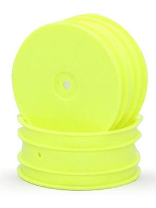 Kyosho W5201YB Front Wheel (4WD /2.2-inch /Yellow /2pieces) - PowerHobby