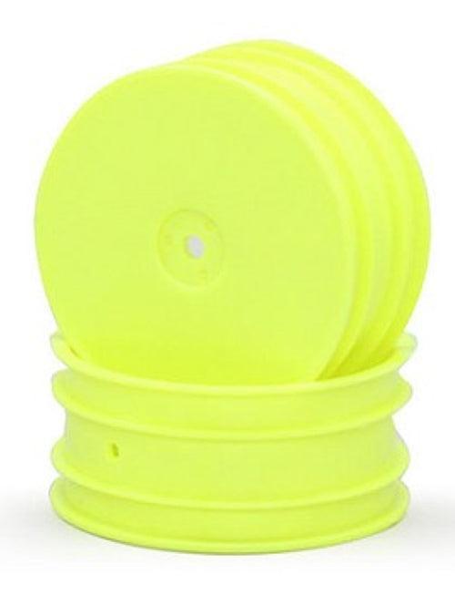 Kyosho W5201YB Front Wheel (4WD /2.2-inch /Yellow /2pieces) - PowerHobby