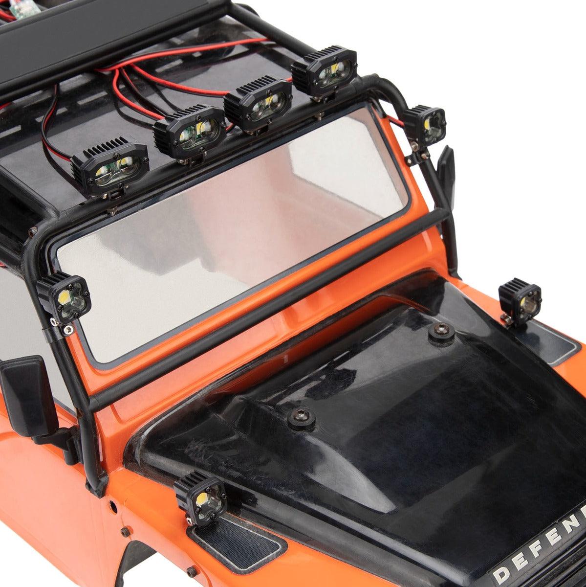 PowerHobby RC LED Lights Headlights Spotlight w/ Controller for 1/10 1/8 - PowerHobby