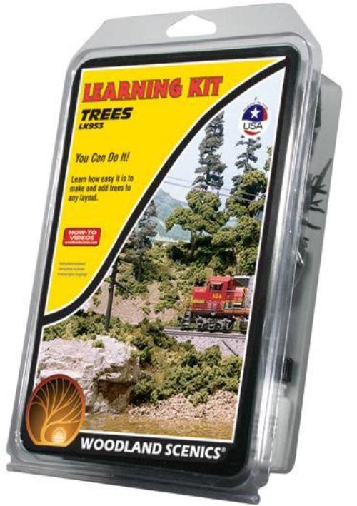 Woodland Scenics LK953 N/HO Tree Making Learning Kit Train Scenery - PowerHobby