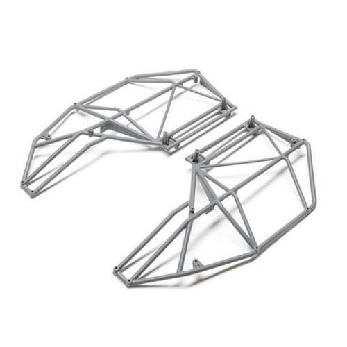 Losi LOS230039 Roll Cage Side Left & Right Gray Rock Rey - PowerHobby