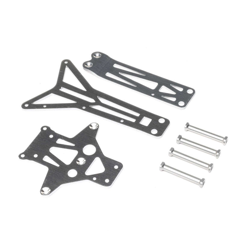 Losi LOS230105 Top Chassis Brace and Standoffs Front/Rear RZR Rey - PowerHobby
