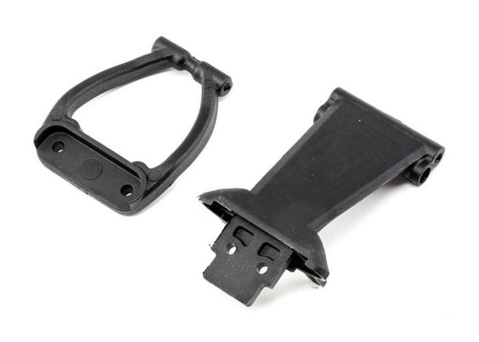 Losi LOS231021 Front Bumper Skid Plate & Support Set Rock Rey - PowerHobby