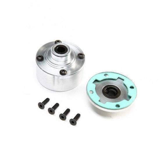 Vitavon LaserNut Diff Case (Silver) – CNC Machined Aluminum For Losi 1:10 Crawler/Scale