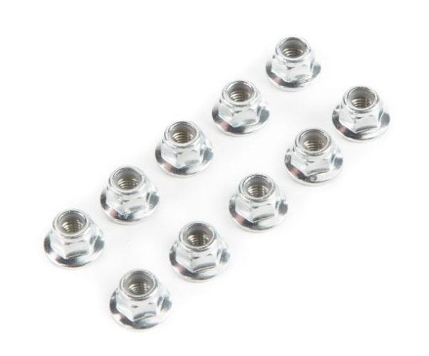 Losi LOS235015 Lock Nut Flanged M5 x 0.8 Serrated (10) Baja Rey Rock Rey - PowerHobby