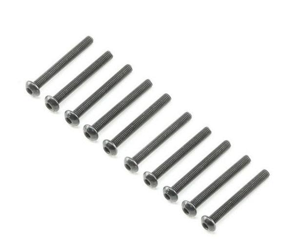 Losi Button Head Screws M3x25mm (10) Tenacity 8ight-X 8ight XT / XTE - PowerHobby