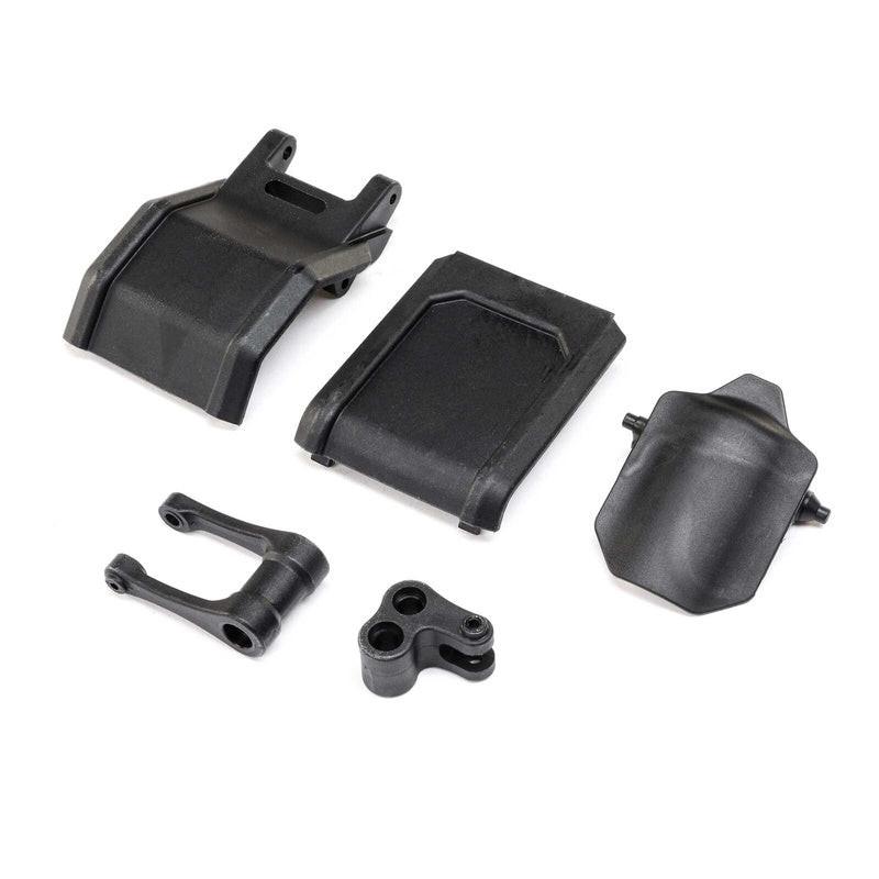 Losi LOS264001 Pull Rod, Knuckle & Skid Plates: Promoto-MX - PowerHobby