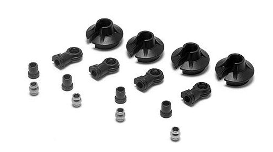 Losi LOSA5435 15mm Shock End Cup & Bushing Set 8ight B 2.0 8ight-E 4wd - PowerHobby