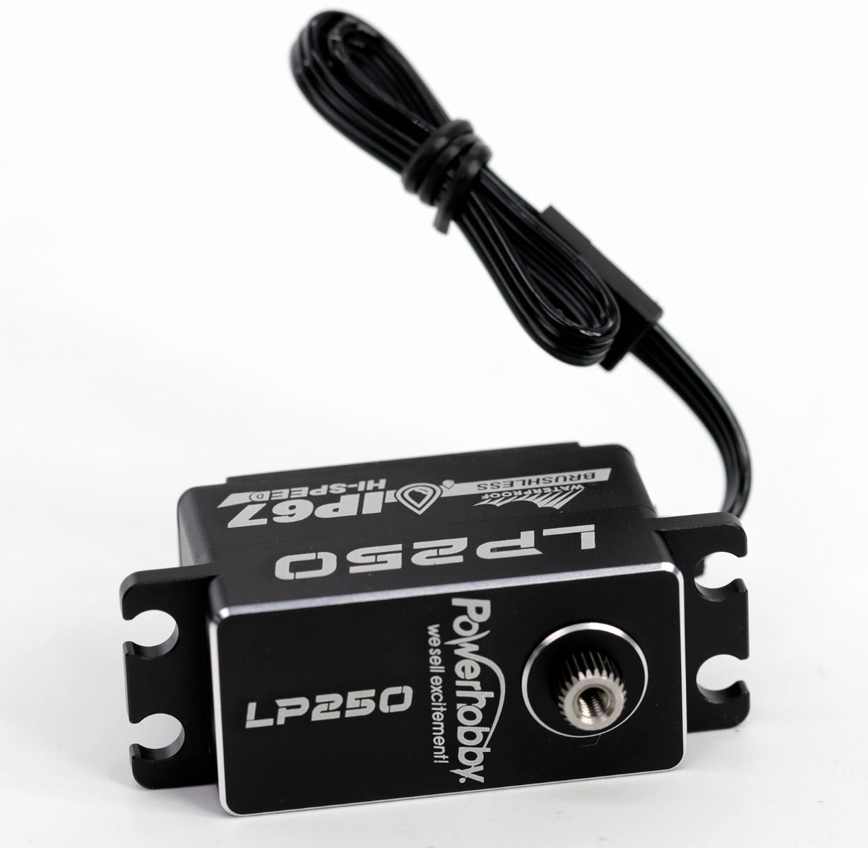 Powerhobby LP250 19KG Programmable Waterproof Low Profile Hi-Speed Servo - PowerHobby