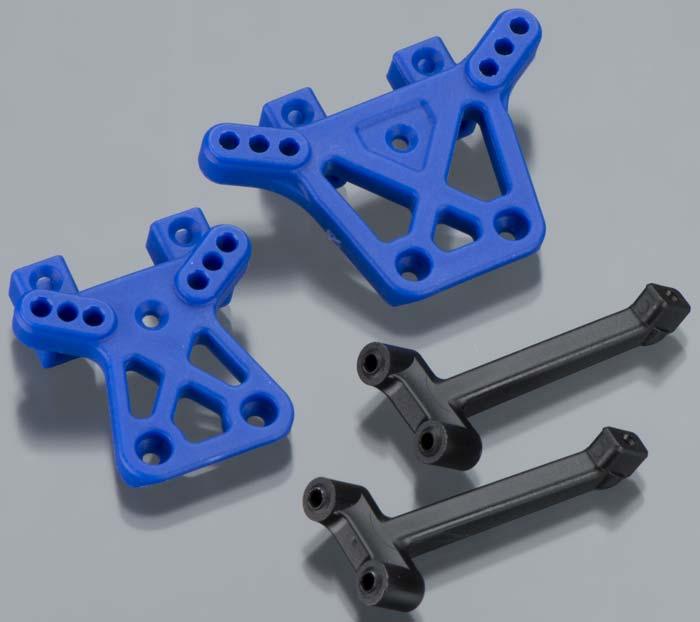 Traxxas 7637 LaTrax Shock Tower Front (1) Rear (1) Brace (2) Latrax Teton / SST - PowerHobby