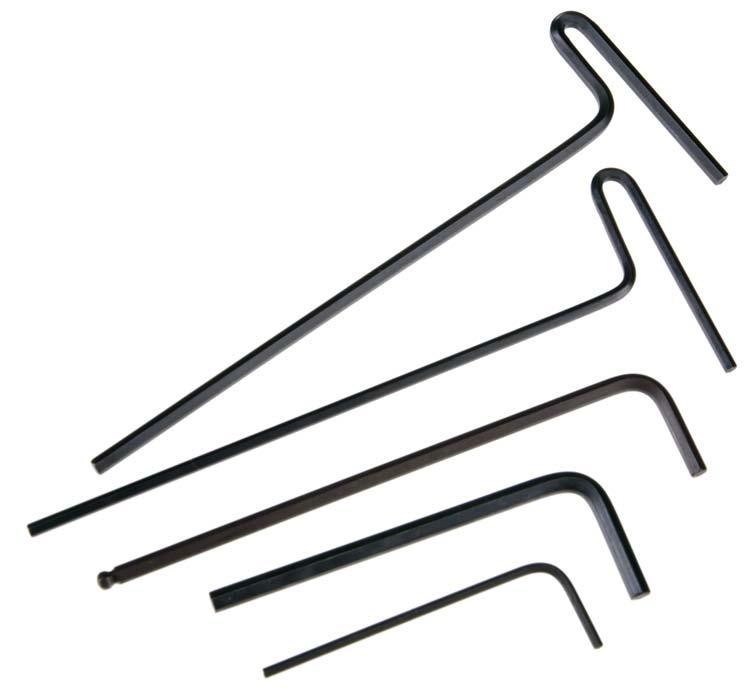 Traxxas 5476X Hex Wrenches 1.5mm/2mm/2.5mm/3mm 2.5 Ball - PowerHobby