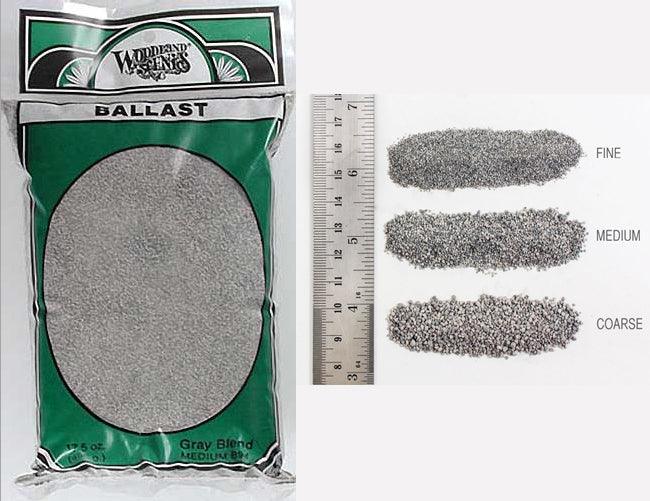 Woodland Scenics B94 Ballast Medium Gray Blend Bag - PowerHobby