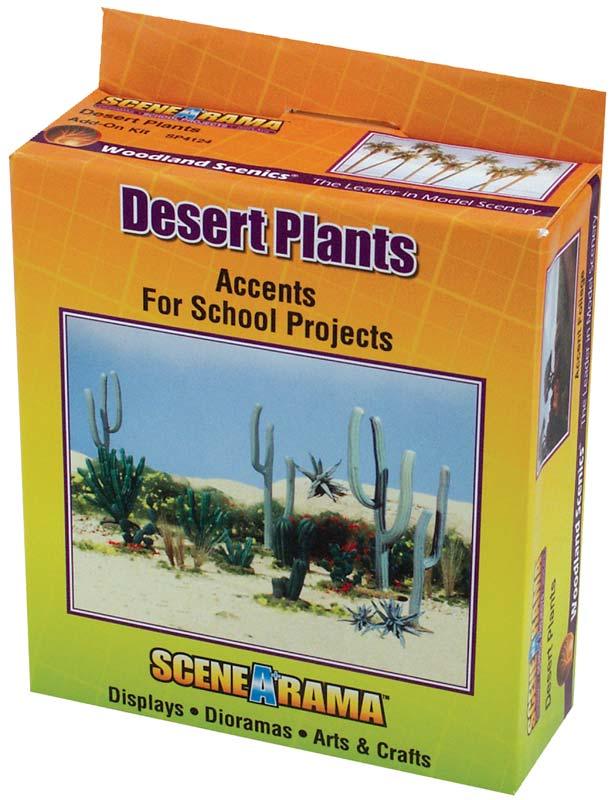 Woodland Scenics SP4124 N/HO Desert Plants Train Scenery - PowerHobby