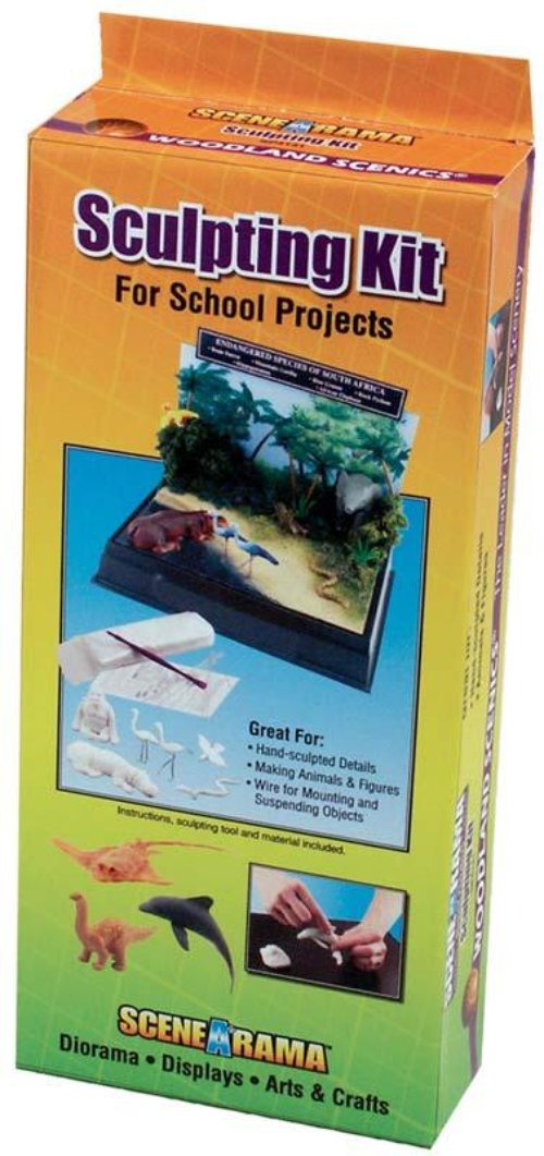 Woodland Scenics SP4131 N/HO Sculpting Kit Train Scenery - PowerHobby