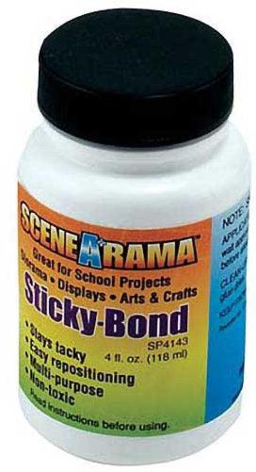 Woodland Scenics SP4143 N/HO Sticky-Bond 2 oz Train Scenery - PowerHobby