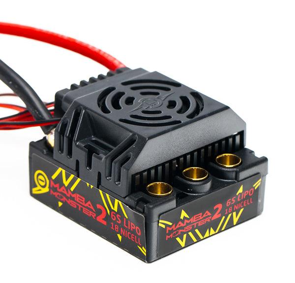 Castle Creations 1/8 Mamba Monster 2 Waterproof ESC Speed Control - PowerHobby