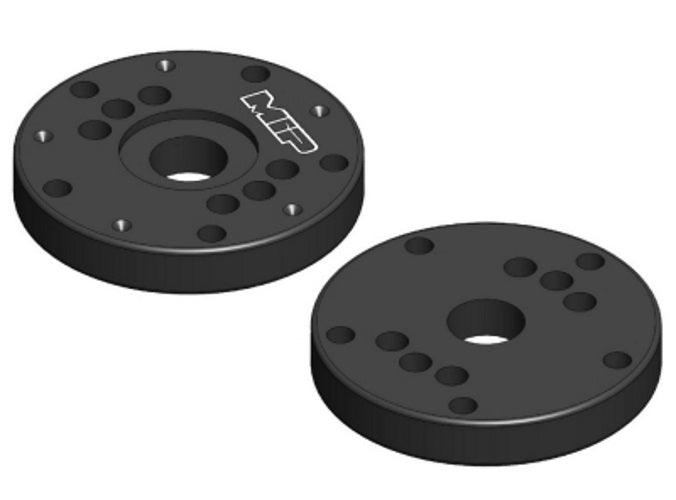 MIP 19011 Bypass1 Pistons 5-Hole 16mm (2) - PowerHobby