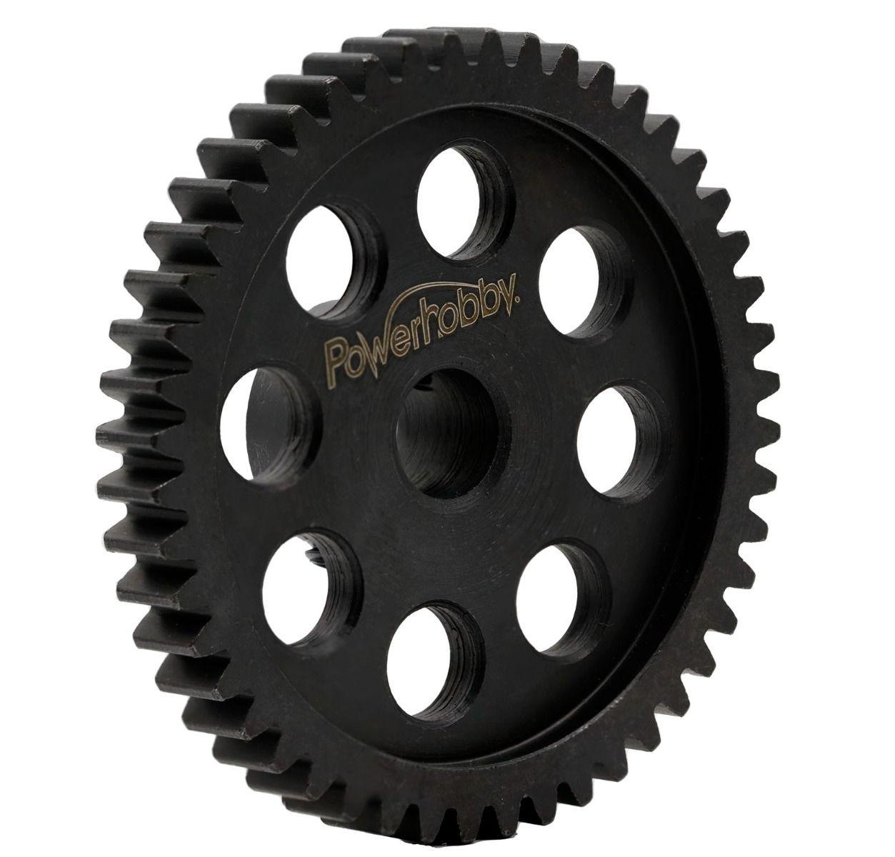 Powerhobby Hardened Steel 33T Mod1 8mm Pinion Gear MOD 1 Speed Run / Drag Racing - PowerHobby