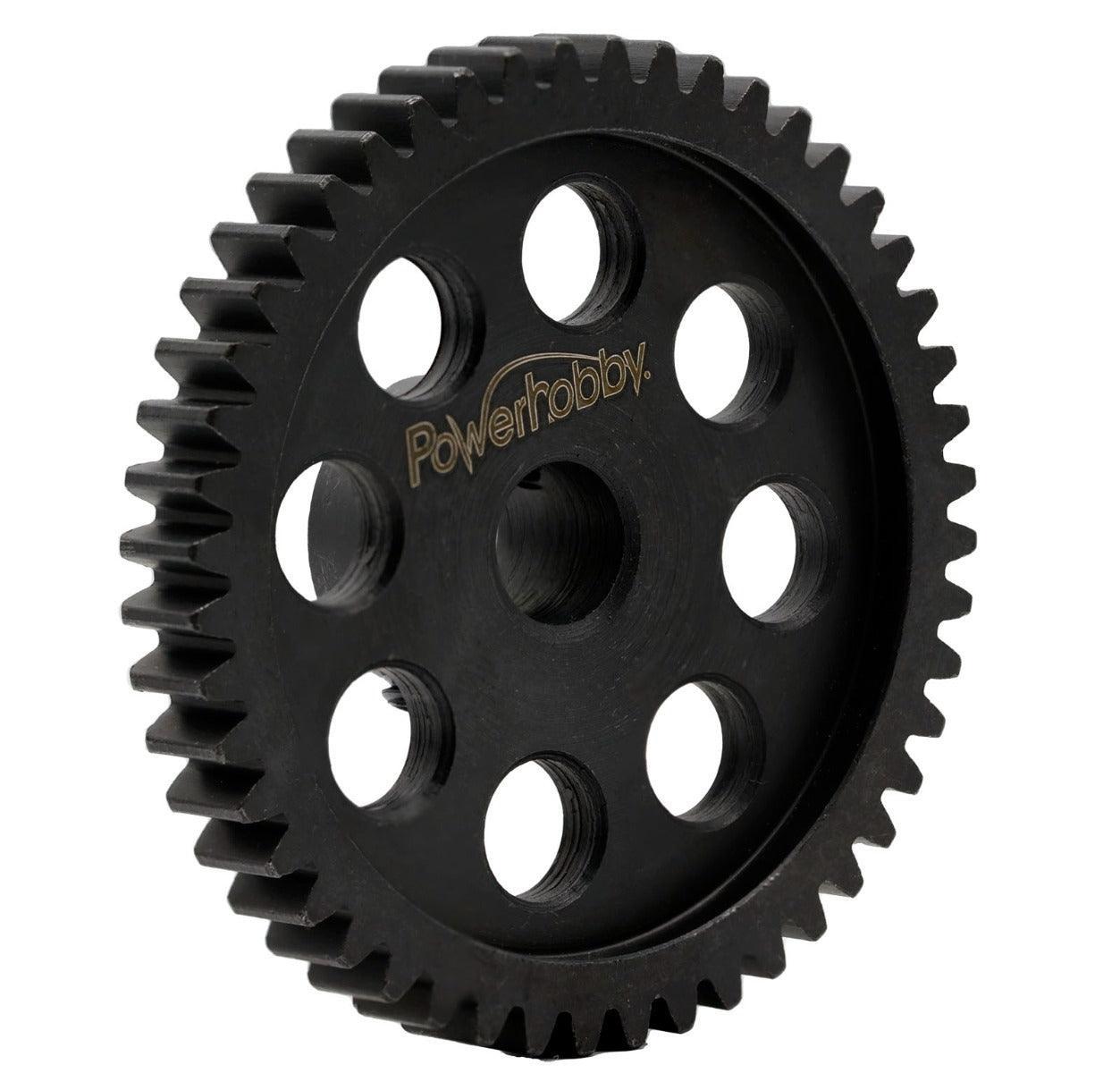 Powerhobby Hardened Steel 48T Mod1 8mm Pinion Gear w 2 Grub Screws