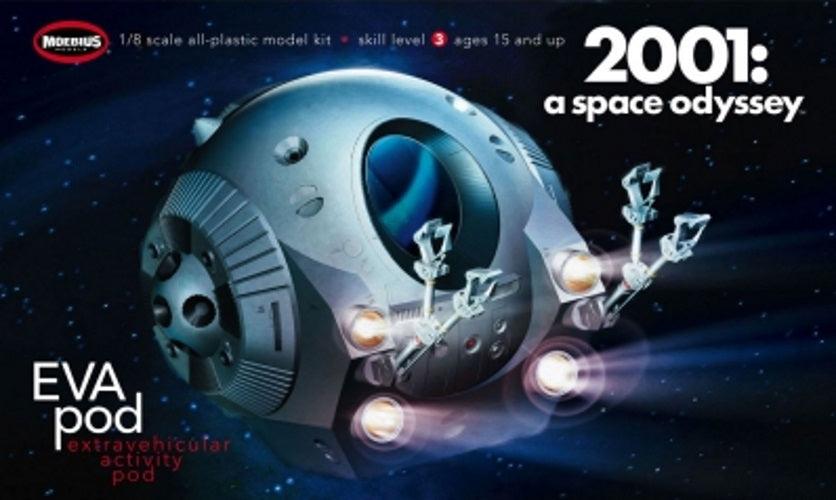 Moebius 20014 1/8 2001 Space Odyssey EVA Pod Plastic Model - PowerHobby