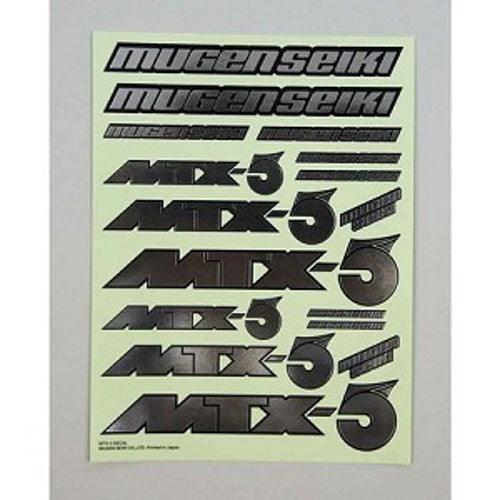 Mugen Seiki T1003 Metallic Decal Sheet MTX5 - PowerHobby