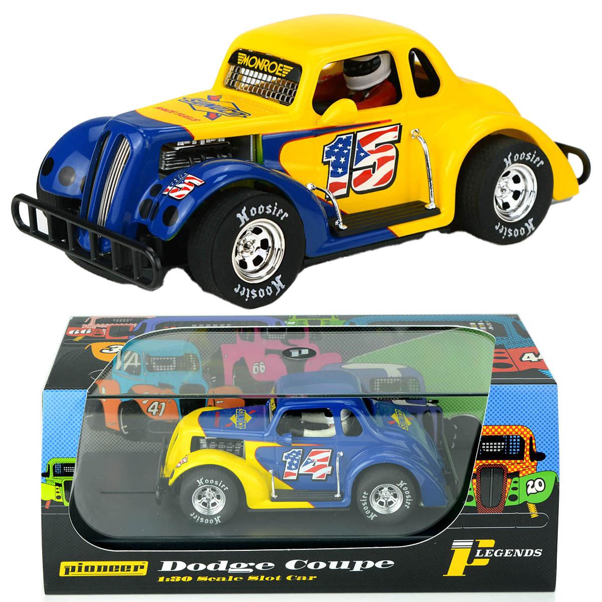 Pioneer 1937 Dodge Coupe Sunoco Legends Racer 1/32 slot Car Scalextric DPR P130 - PowerHobby