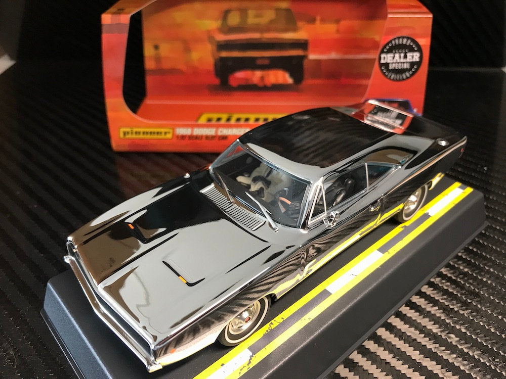 Pioneer Bullitt Assassins Dodge Charger R/T Chrome DEALER SPECIAL 1/32 slot Car - PowerHobby