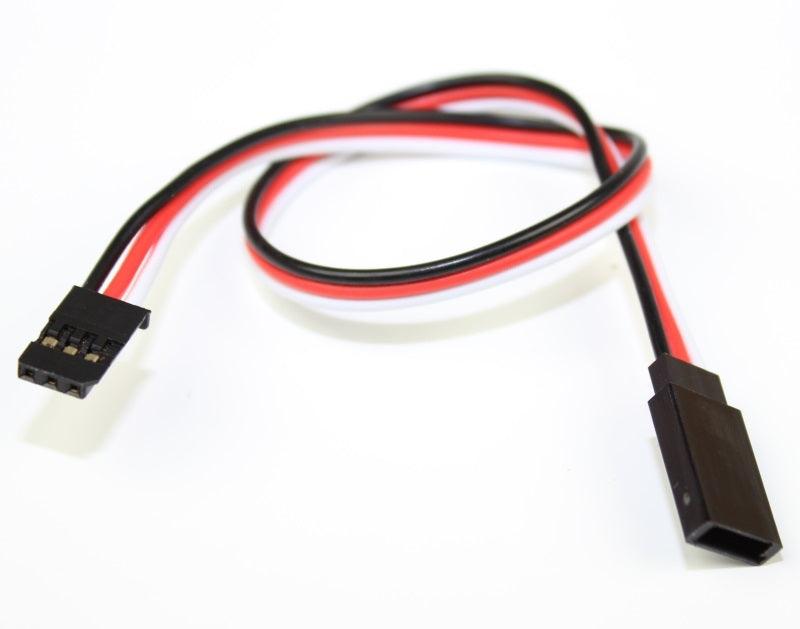 Powerhobby 10" Heavy Duty Servo Extension Wire Futaba Connector J 20AWG - PowerHobby
