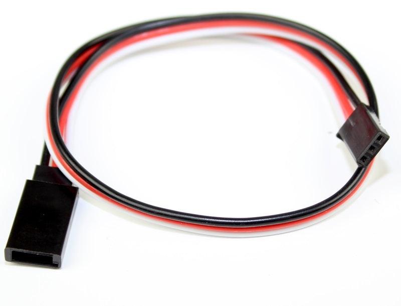 Powerhobby 12" Heavy Duty Servo Extension Wire Futaba Connector J 20AWG - PowerHobby