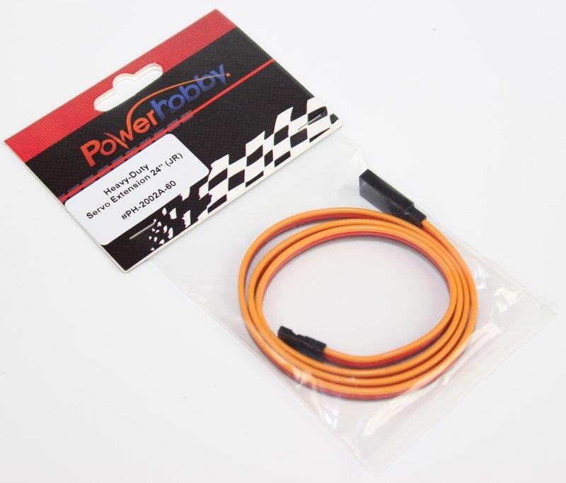 PowerHobby 24" Heavy Duty Servo Extension JR Connector / Plug - PowerHobby