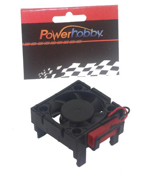 Powerhobby Cooling Fan FOR Traxxas Velineon VXL-3 ESC Black - PowerHobby