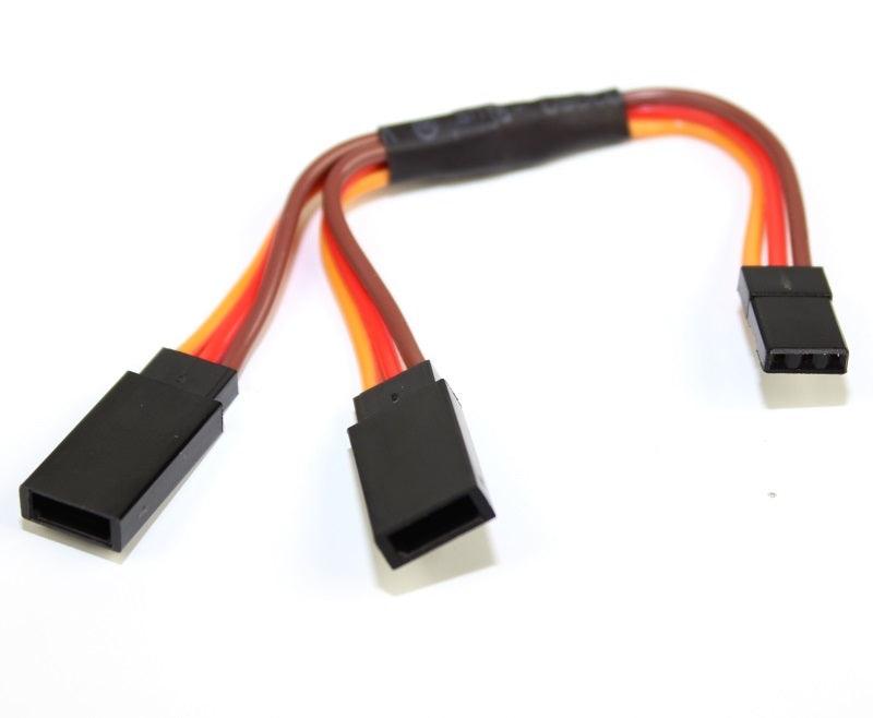 Powerhobby 3" Heavy Duty Y Servo Extension / Harness JR / Spektrum Connector - PowerHobby