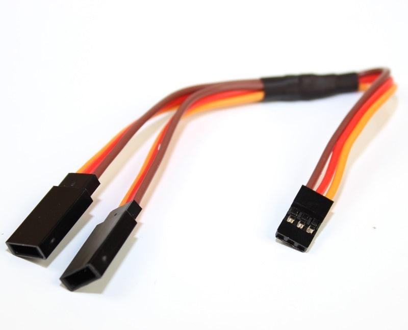 Powerhobby 6" Heavy Duty Y Servo Extension / Harness JR / Spektrum Connector - PowerHobby