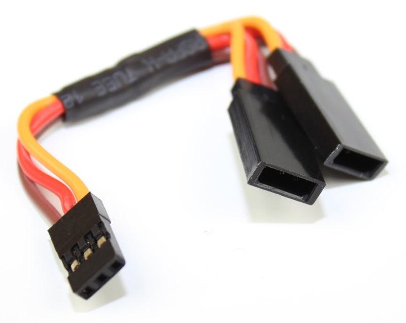 Powerhobby 3" Heavy Duty Y Servo Extension / Harness JR / Spektrum Connector - PowerHobby