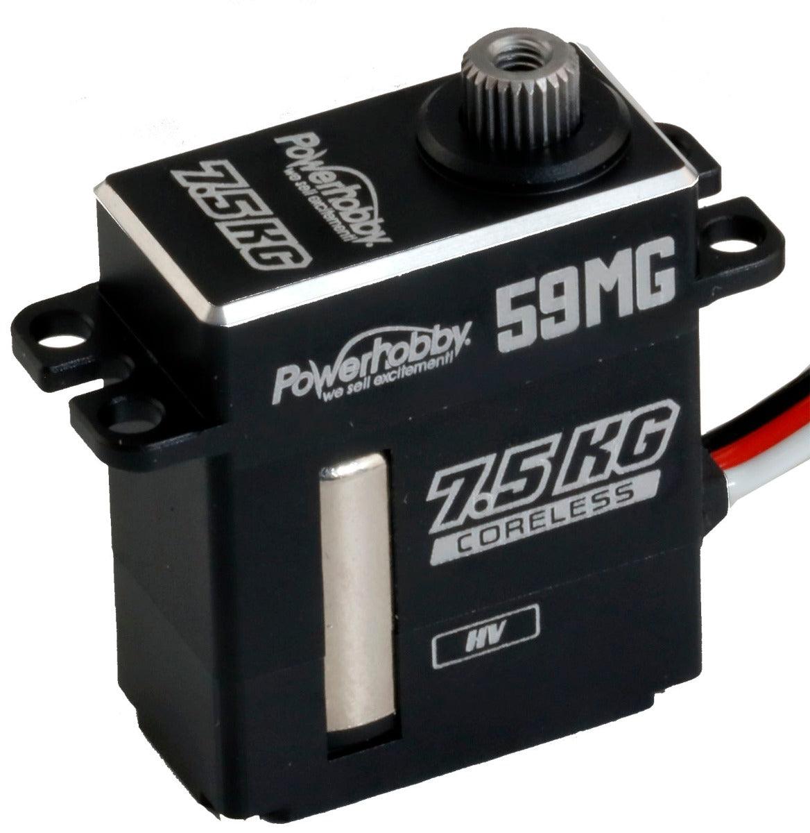 Powerhobby 59MG Aluminum Digital Micro UPGRADE Servo AXIAL SCX10.3 / RYFT - PowerHobby