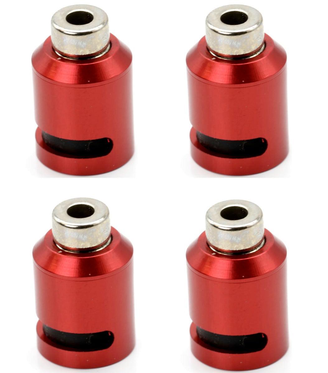 Powerhobby 1/8 Car Crosshair Magnetic Body Mount / Mounting Kit On-Road Red - PowerHobby