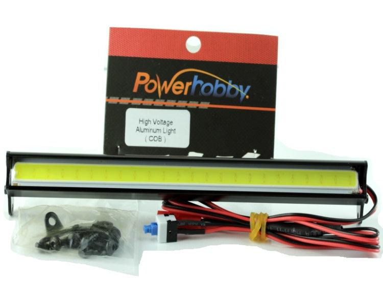 Powerhobby High Voltage Aluminum RC 154mm 6" COB Light Bar - PowerHobby