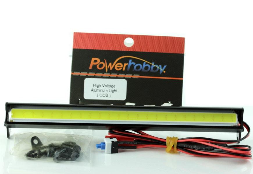 Powerhobby High Voltage Aluminum RC 154mm 6" COB Light Bar - PowerHobby