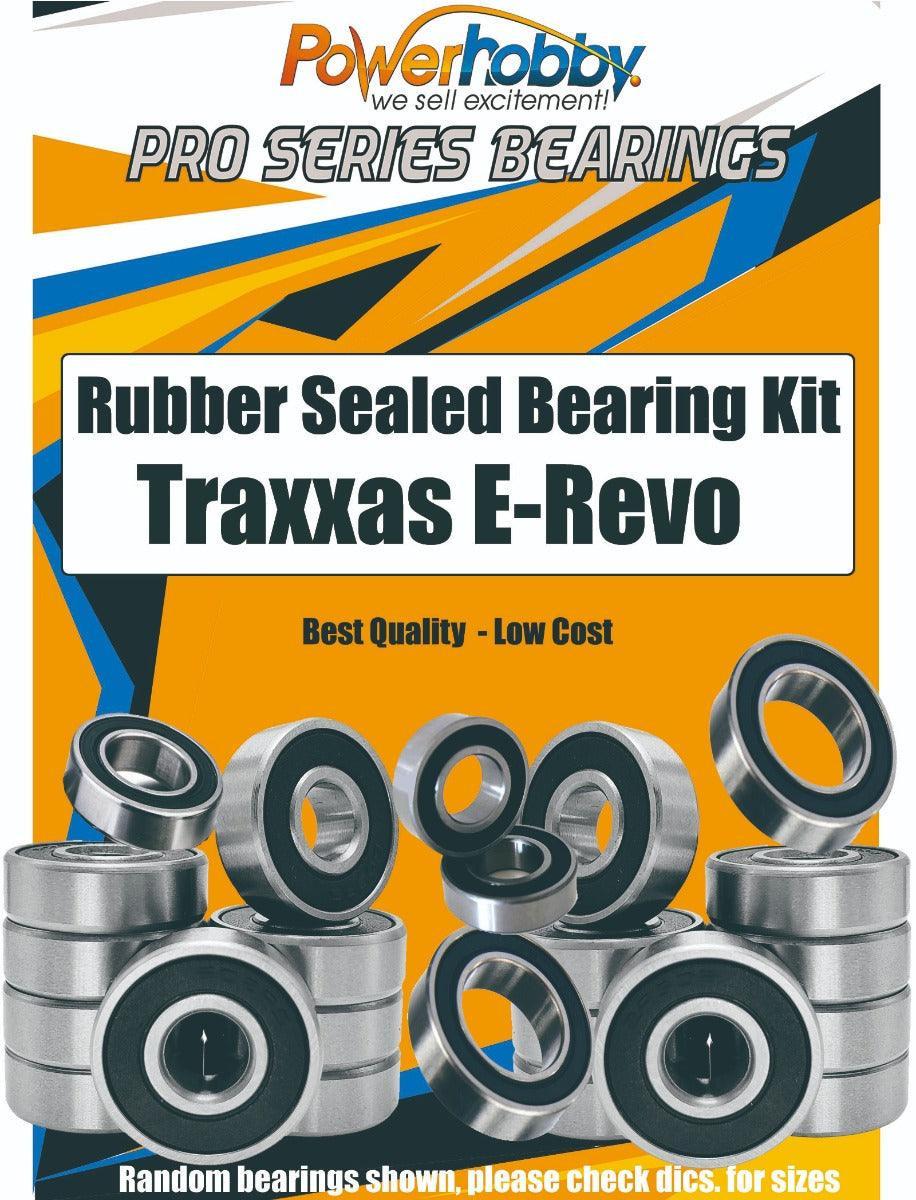 PowerHobby Pro Series Rubber Sealed Bearing Kit Traxxas FOR E-Revo (5608) - PowerHobby