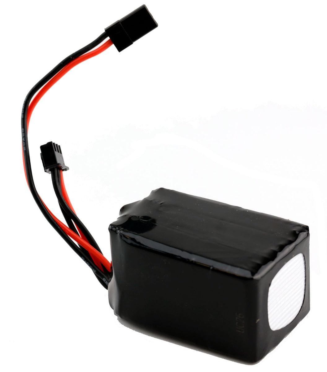 Powerhobby 2S 7.4V 2600mAh 5C RX Receiver Lipo Hump Battery Pack Servo Connector - PowerHobby