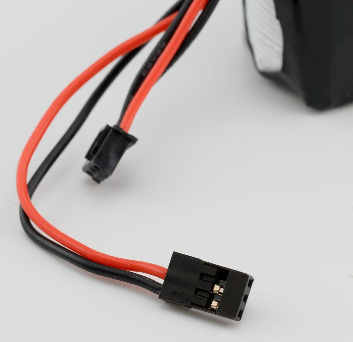 Powerhobby 2S 7.4V 2600mAh 5C RX Receiver Lipo Hump Battery Pack Servo Connector - PowerHobby