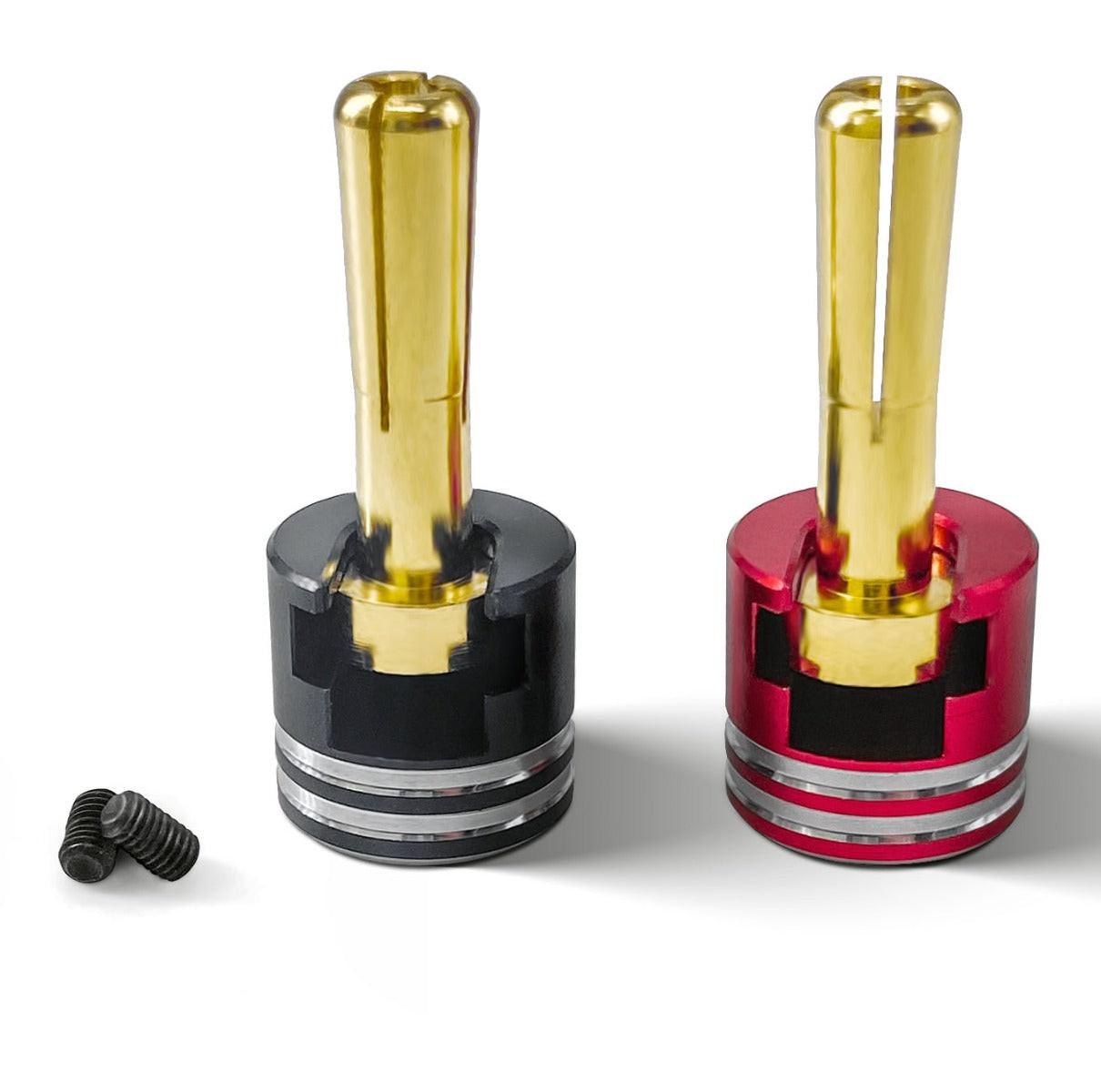 Powerhobby Heatsink Bullet Plug Grips w/4mm Bullets - PowerHobby
