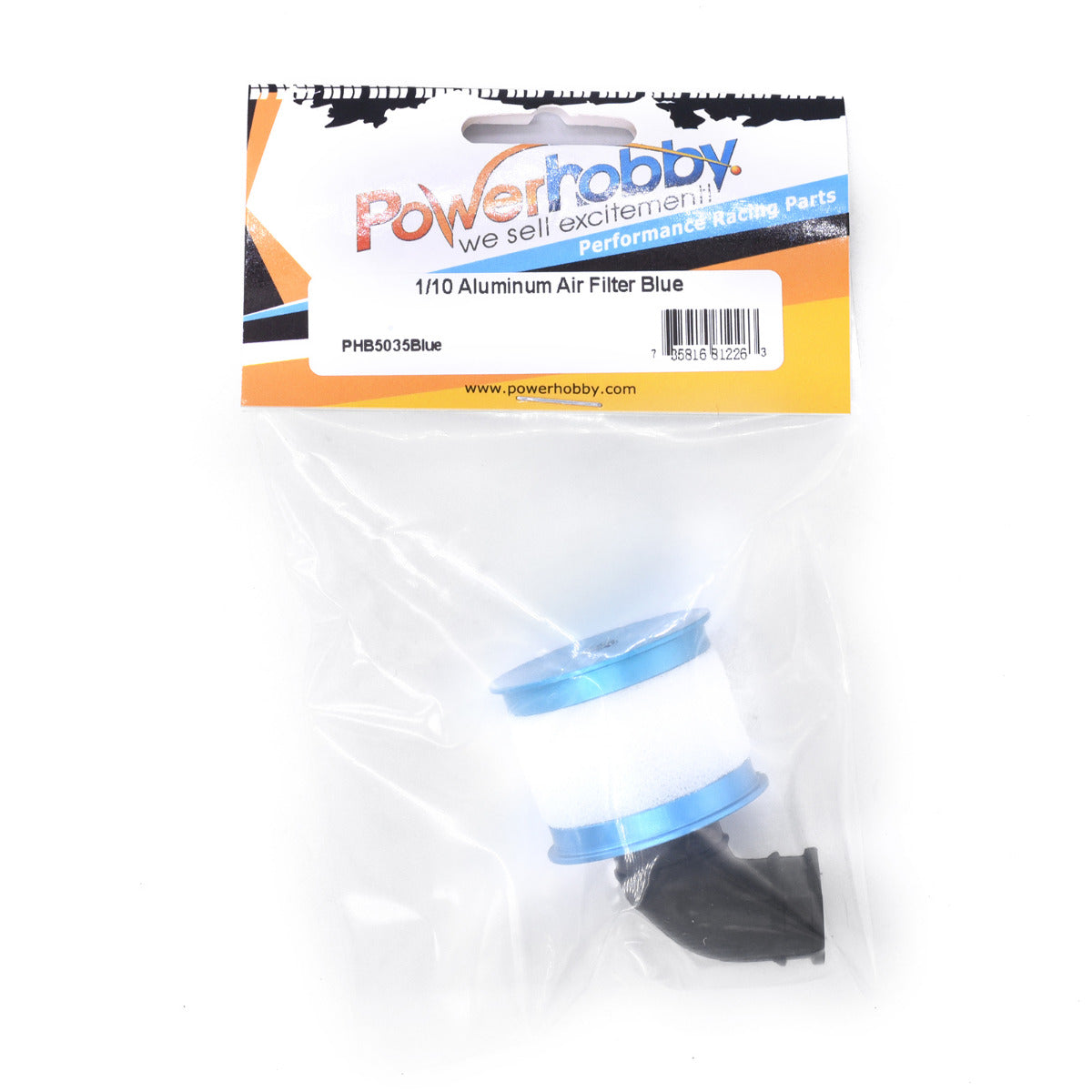 Powerhobby 1/10 Aluminum Fuel Filter Set Blue - PowerHobby